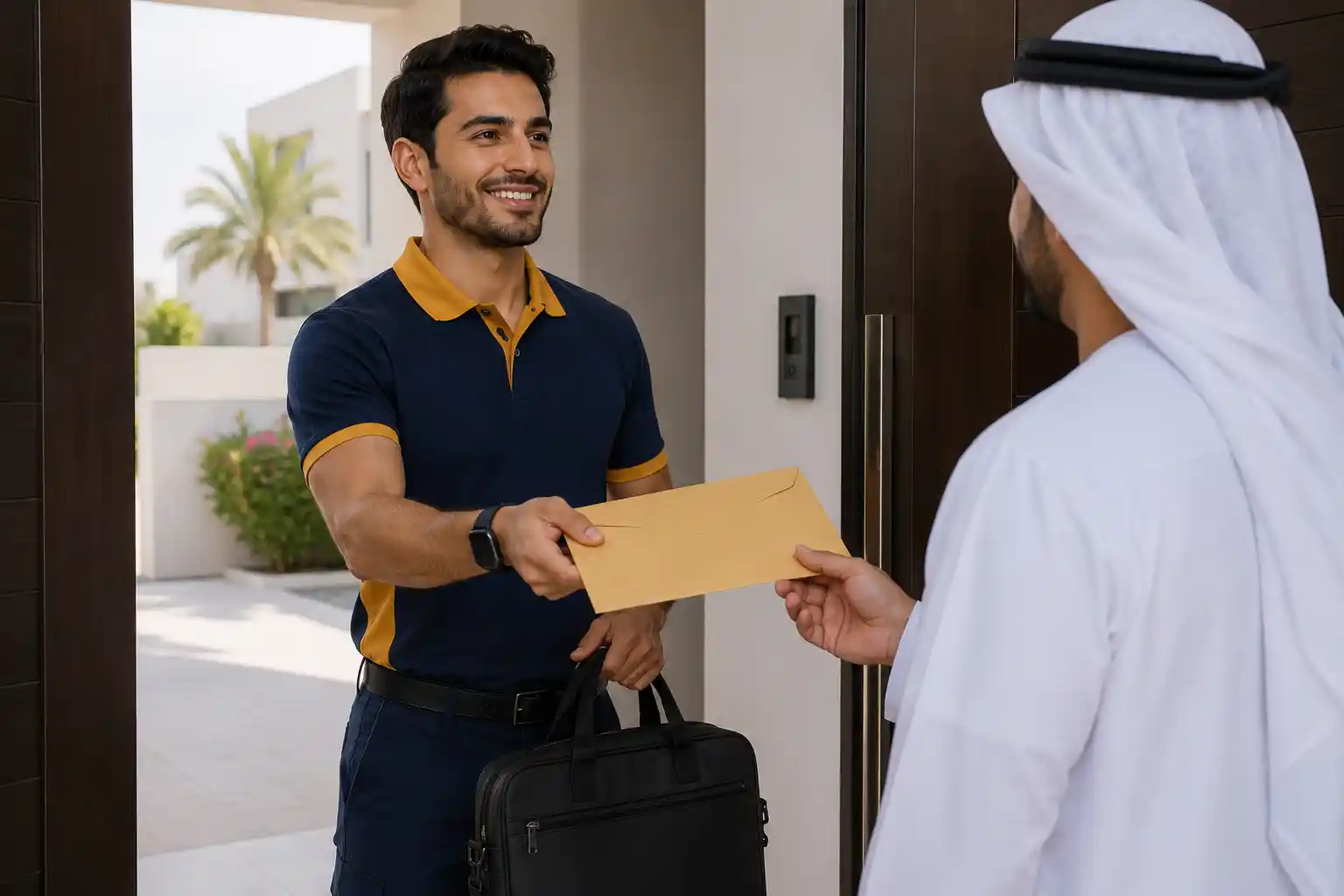 توصيل أمانات ومستندات بسرية تامة